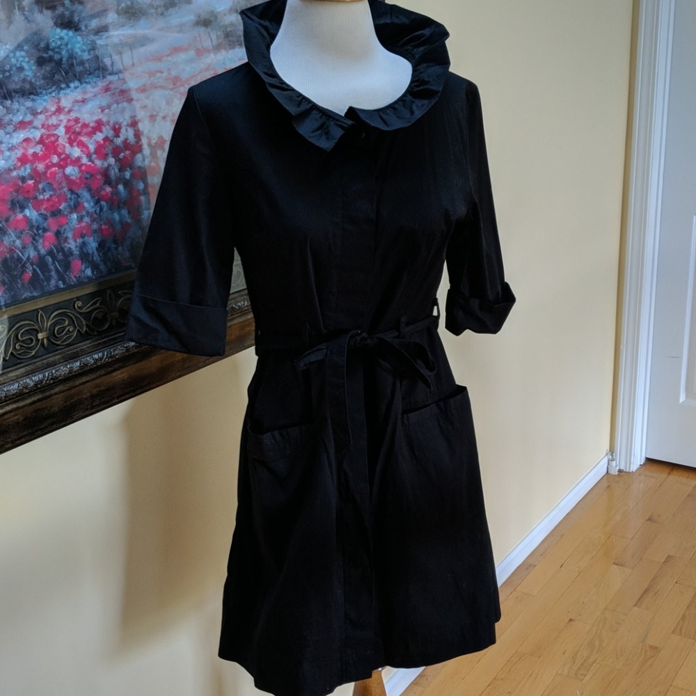 Anthropologie With A Flourish shirt dress